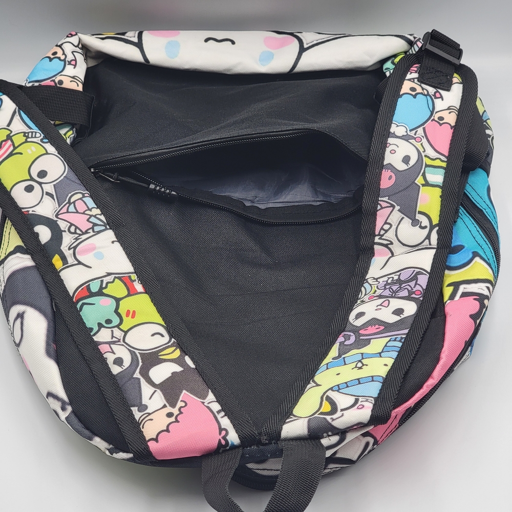 Hello Kitty and Friends Cartoon Printed ( 16"x11"x5") Backpack Adjustable Strap - Picture 5 of 5